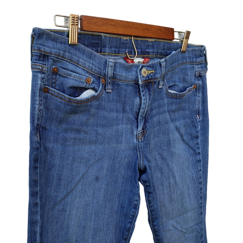 Lucky by Gene Montesano Womens Jeans Size 10 - Sassy Sweat N Low Jeans 7WP1013
